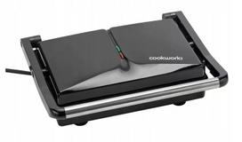 Elektrinis panini grilis Cookworks, juodas, 1080 W
