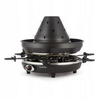 Elektrinė raclette grilė KLARSTEIN, 6 asmenims, 1500W, su keptuvėlėmis, juoda