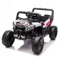 Vaikiškas elektromobilis BUGGY UTV Joy4kids, 4x45 W, odinė sėdynė, LED žibintai, valdymas pulteliu