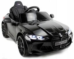Elektromobilis vaikams BMW M4, oda, EVA ratai, 90W, 12V 14Ah, LED, Bluetooth