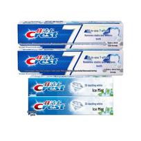 Crest 3D White & All-in-One Toothpaste Multi-Pack