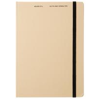 Laconic 2026 March B6 Planner, Start, Weekly, Hardcover, Ivory, LWM09-230IV dramblio kaulas