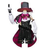 High Quality  Lyney Costume Uniform Cloth Halloween Party Genshin Impact Anime Cosplay Costume for Girls S juoda