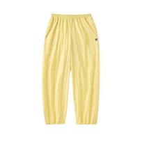 FILA x Hailey SS25 Casual Pants Unisex Yellow A71W523802F-YE S