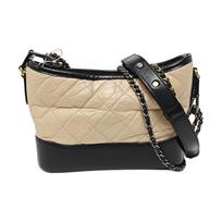 [Pre-Owned] Gabrielle Classic Vintage Chain Quilted Calfskin Crossbody Bag - Very Good #PERFE1 ONE SIZE
