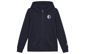 Jordan x NBA Sweatshirt Navy Blue Kids' 3Y2B7FELQ-MAV M