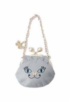 ANNA SUI TITI Mini Case pilka spalva