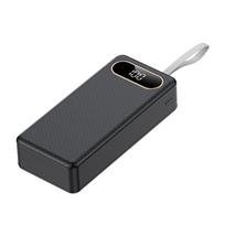 21Cell 18650 Portability Charging adapter Case DIY Powerbanks Shell USB C Output Builts In LED Light No Welding Portability Design juoda