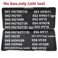041-060 No Box Lishi 2 In 1 Tool HU100(10) HU101 HU100R HU162T(9) HU39 HON58R HON66 HON70 HYN11 HY15 HYN7R HY16 HY20 HY20R HY22 HON58R