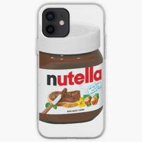 Nutella Iphone Tough Case  Phone Case Customizable for iPhone 6 6S 7 8 Plus 11 12 13 14 Pro Max Mini X XS XR Max Fashion Print iPhone 16 Plus