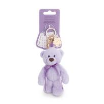 NICI Raktų pakabutis „Meškutis Finni“, violetinis, 13 cm