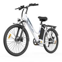 ZAZAWORK C26 Pro City Commuting Electric Bicycle 250W Motor 36V20Ah Battery 26 Inch Wide Tires 25KM/H Speed 120KM Range E-Bike With Two Seat balta