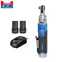 Dongcheng 12V Cordless Brushless 90-Degree Ratchet Wrench CN plug (adapter included)