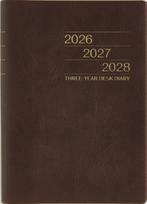 Takahashi Planner 2026 April Start A5 Desk Diary Brown 951 3-Year No.