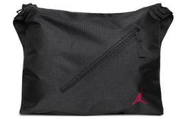 Jordan Polyester Messenger Bag, Shoulder Bag, Crossbody Bag Regular Unisex Black JD2143008GS-001