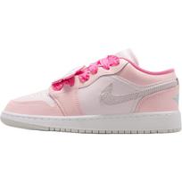Jordan Air Jordan 1 Low top Children's Basketball Shoes Pink Unisex II1247-600 36