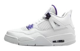 Jordan 4 Retro Metallic Purple GS 408452-115 36