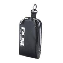 Soshin RBB Tarpaulin Pouch BK x White Product Number: 7741 W100mm×H180mm×D50mm