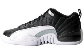 Jordan 12 Retro Low Playoffs GS 308305-004 36.5
