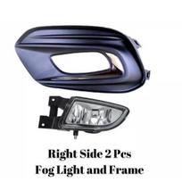 Rūko žibintas ir rėmas Fiat Egea Dodge Neon priedų rinkinys kairysis dešinysis 735649286 735649286 51775550 51775551 Aukšta kokybė Right Fog+Frame