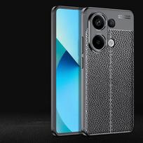 „Poco M6 Pro“ dėklo dangtelis „Xiaomi Poco M6 Pro Capas“ atsparus smūgiams objektyvo apsaugas, buferio šarvai TPU minkštos odos „Fundas Poco M6 Pro“ For Poco M6 Pro 4G juoda