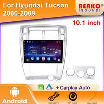 Carplay Android Auto Automagnetola Hyundai Tucson 2004-2009 Multimedijos grotuvas 2din Autoradijas GPS navi Stereo ekranas 4 core 1GB+32GB carplay