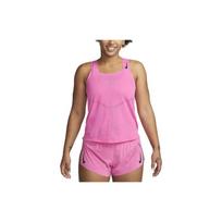 Nike Dri Fit Adv Aeroswift Logo Square Neck Tank Top Women Tops Violet DM7551-606 XS