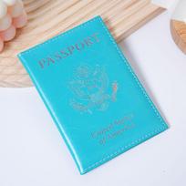 Passport Holder Pu Leather Passport Book Travel Passport Holder Protective Cover Multi-Functional