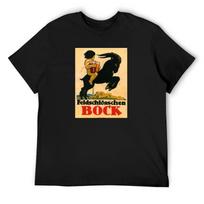 Feldschl_sschen Bock Brewery T-Shirt sublime customs mens shirts graphic tee S juoda