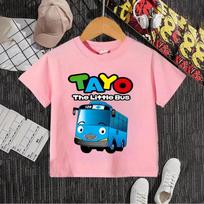 Summer Kids Love Hip-Hop O-neck T-shirts With 100