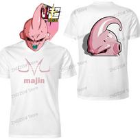 Dragon Ball Majin Buu Oversized Tshirt for Men Summer Hip Hop Fashion Quick Dry Tops Cool Harajuku Style Women Clothes Tees S