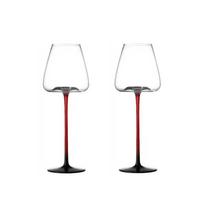JUSTINLAU Handmade Red Wine Glass & Decanter Big Belly Crystal Glass Burgundy Bordeaux Goblet Wedding Birthday Party Supplies