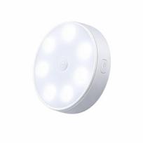 LED judesio daviklio naktinė lempa, USB įkrovimas, 8 vnt.