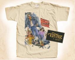 Back to the Future V1 T SHIRT Tee Movie Poster Vintage Natural Tee sizes S-5XL S