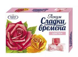 Bulgariški rožių skonio lokumai 140 g, 140 g