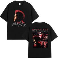 Rapper The Weeknd XO Album 2026 Graphic T Shirts Men's Gothic Vintage Oversized Cotton T-shirt Hip Hop Pop Music Clothing Tsh... S įvairiaspalvis