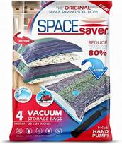 Spacesaver vakuuminiai drabužių laikymo maišai 70 × 50 cm, 4 vnt.