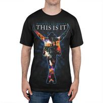 Vtg Michael Jackson T-shirt - This Is It 2009 Tour Collage L XXXXL