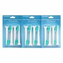 Elektrinio dantų šepetėlio antgalis SPSH elektrinio dantų šepetėlio antgaliai, suderinami su Philips Sonicare, 12 vnt.