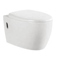 Pakabinamas klozetas be apvado FIT2 7010, 570 mm platus, su lėto nusileidimo dangčiu, dvigubas nuleidimas 3/6 L