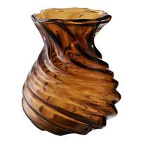 Vaza 16x18,5 cm Ruda Stiklas