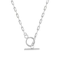 Kaklo papuošalas T-Ring - 38cm N030-38
