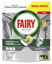 Fairy Kapsułki Do Zmywarki Platinum All In One Lemon 81 Szt.