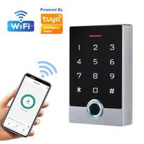 Tuya APP WiFi IP68 Waterproof Keypad Touch Screen Fingerprint Rfid Access Control Reader Fingerprint Biometric Reader Universal