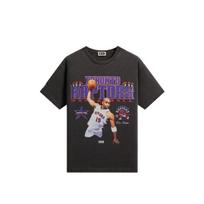 KITH X NBA T Shirts Men's Black Crew Neck Moderate KHM034956-001 M