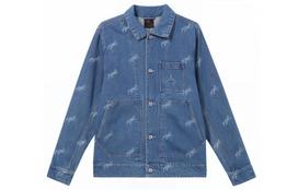 Jordan SS24 Flight Logo Embroidered Print Woven Jacket Royal Blue FN4650-436 M