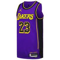Jordan x NBA Los Angeles Lakers Basketball Jersey Men's Purple DQ0149-506 XL