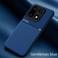 OnePlus 15 5G prabangus minkštos odos telefono dėklas OnePlus15 One Plus15 OneMore 15 2025 CPH2745 6.78  Automobilio magnetinio laikiklio dangtelis For Oneplus 15 5g mėlyna