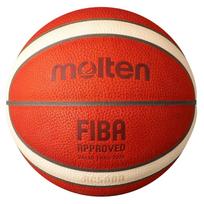 Molten Basketball, Natural Leather Paste, Size 7 Ball, General Men's, No. 7 ball oranžinė