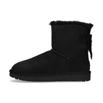 UGG Bailey Classic Bow Short Snow Boots Women boots Black 1123635-BLK 36